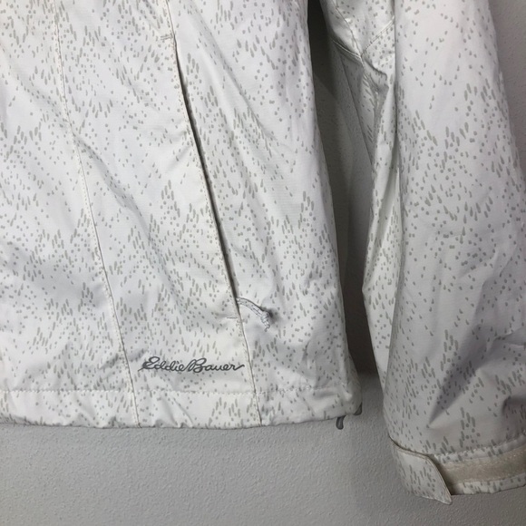 Eddie Bauer Women’s White Weatheredge Jacket Small - Picture 4 of 5